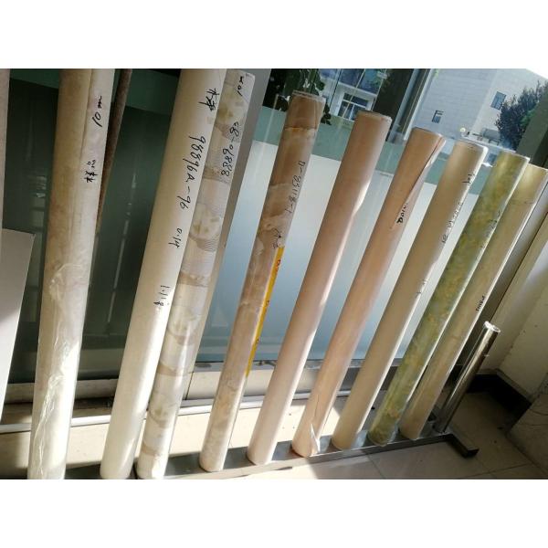 Wallboard Pvc Lamination Film Sound Insulation Acid Resistant For Home Construction