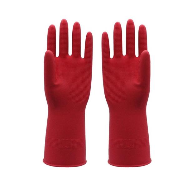 Latex rouge 45 G - 80 gants de nettoyage en caoutchouc de XL de G