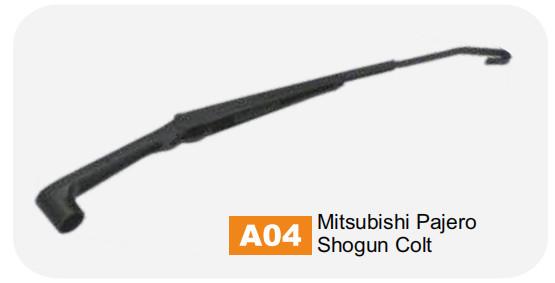 Remplacement de bras d'essuie-glace Mitsubishi Résistance aux intempéries et aux produits chimiques