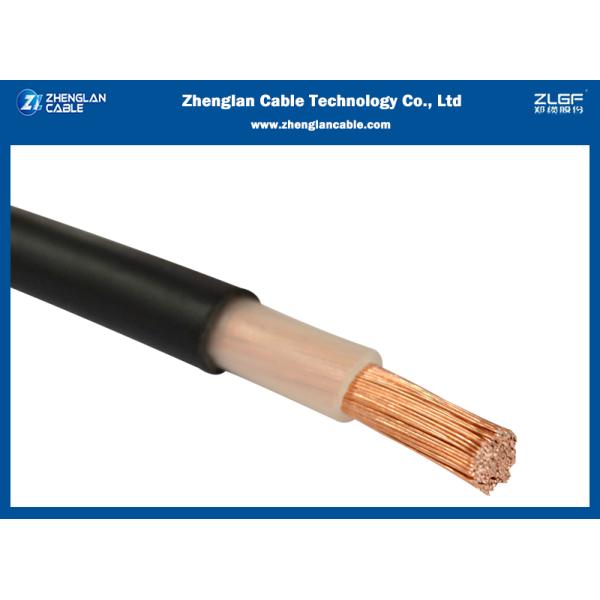 600V Black Flexible Copper Low Voltage Power Cable Unarmoured IEC Standard