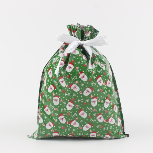 Recycled Materials Custom Digital Printing Foil Plastic Christmas Gift Packaging Bags