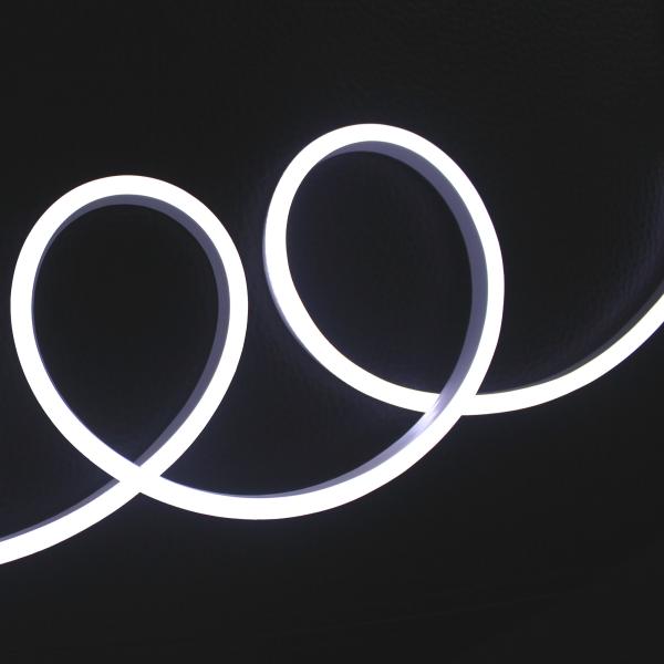 24v white mini flexible neon tube lights 6*13mm micro size 2835 silicone rope lights for signs
