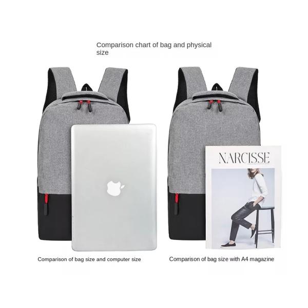 BSCI 3 In 1 Set Backpack Laptop Anti Theft Business Backpack With USB Charger Port