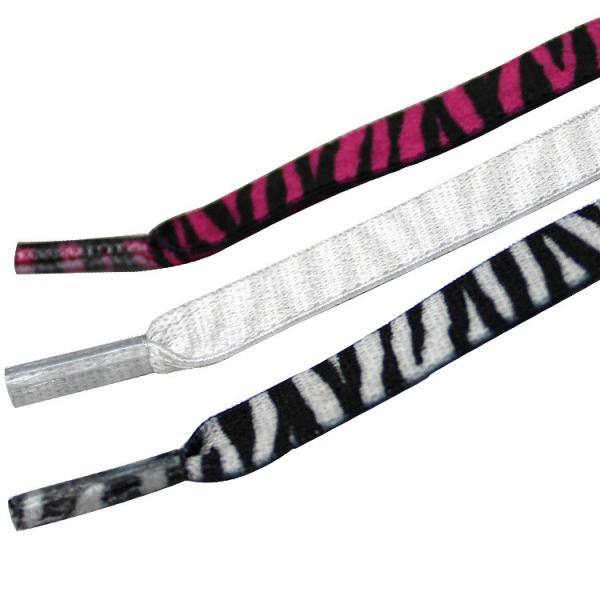 1cm Polyester Braided Cord Flat Drawstring Elastic Shoelace