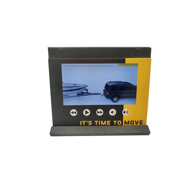 Разрешение памяти 1024x600 дюйма 512MB поздравительной открытки 7 LCD рекламы видео-