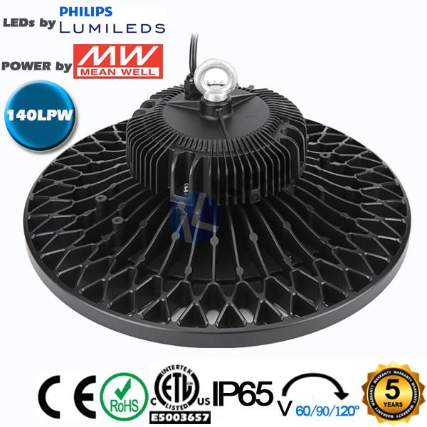 Industrial Lighting led high bay light 200w 100-347V  With Chain / Rod Mounting