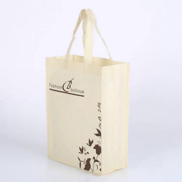Elegant Durable Non Woven Fabric Bags For Supermarket Wash In Cold Water