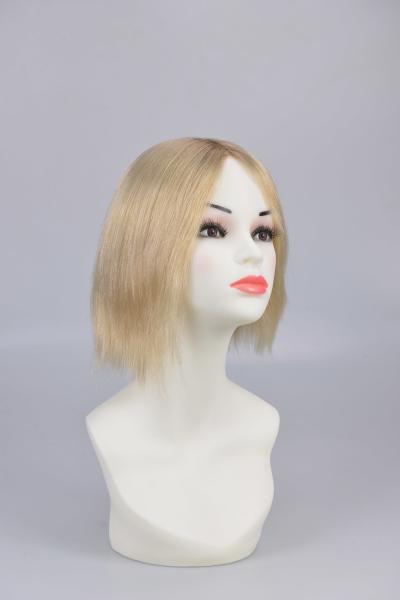 Perruque de cheveux bouclés avec dentelle frontale, 100 % cheveux humains, perruques courtes