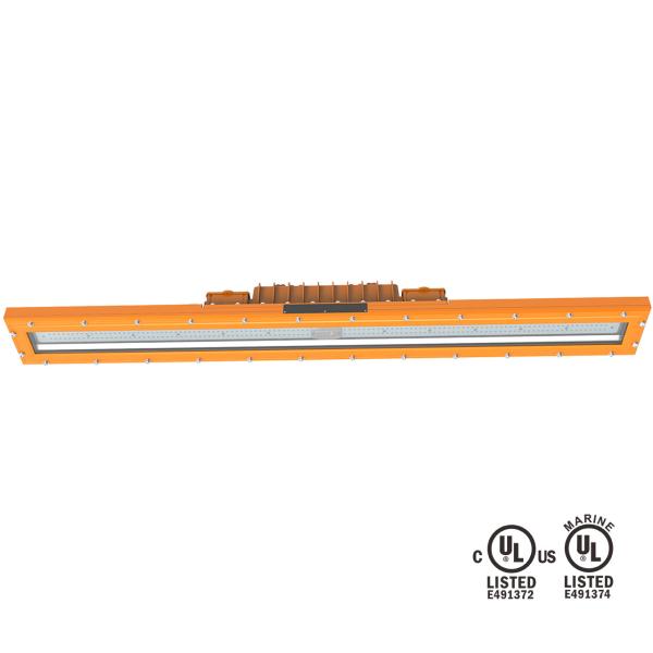 UL844 certificou 4 pés 36~100W conduziu a luz à prova de explosões para cabines da pintura