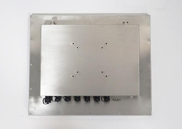 17 Inch Stainless Steel Panel PC Touch With Glove / 4MM Tempered Glass