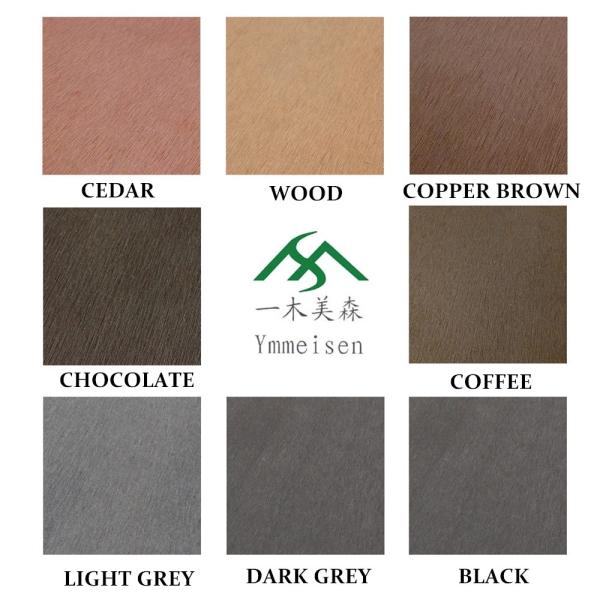 1.00Kg Meter Garden 71mm 10mm WPC Fence Panels