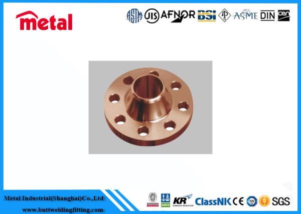 Class 900 # Cupro Nickel Pipe Fittings , Alloy Steel Slip On Copper Nickel Flanges