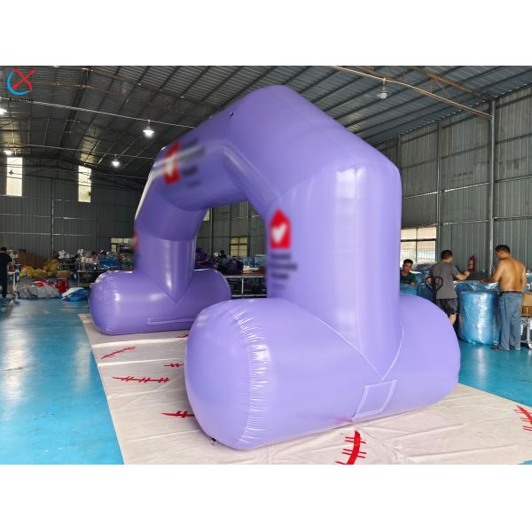Heavy-Duty PVC Inflatable Arch Custom Printed Air Tight for Events Races & Promotions