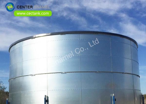 O vidro líquido industrial de aço galvanizado do tanque fundiu ao material de aço