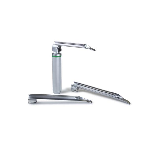 OEM Medical CNC Machining Parts Intubation Miller Blade Golden Stainless Steel