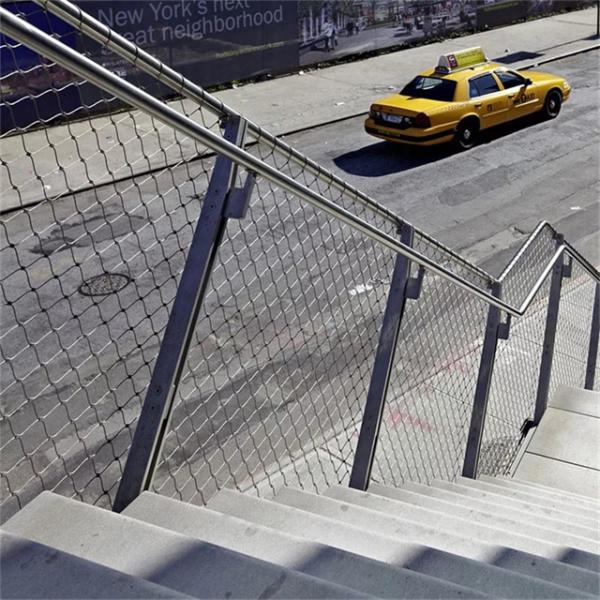 Flexible SUS316  Wire Rope Mesh Anti-Rusting Protective Non-Rusting For Falling Protection