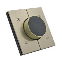 Thermostat intelligent de maison de Laffey, thermostat en bronze de contrôle de température de KNX