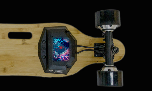 Safe Waterproof Electric Skateboard 7 PLY 1 Baboo Deck Material