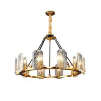 Lâmpada decorativa Crystal Nordic Luxury Chandeliers & luzes do pendente modernas