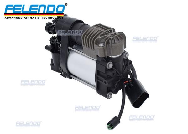 Black Air Suspension Compressor Pump For OEM 7P0698007 A / B / D 7P0616006E / F