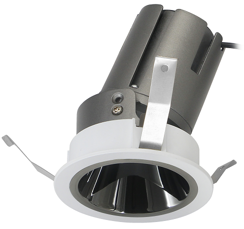 6watt cob led dimmable commercial led spot 6w ra90 ound downlight aluminum cool white