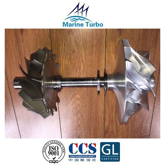 Rotor do turbocompressor T- T-TCR12 completo