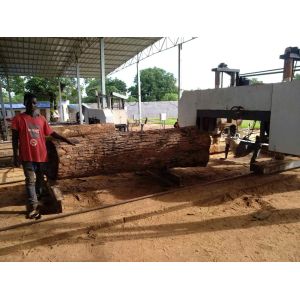 Большой горизонтальный ленточный пиломашина для пилы большого диаметра твердой древесины