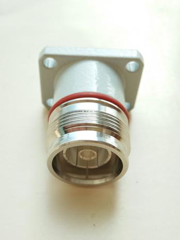 4.3-10 female connector solder type panel mount for Huawei antenna All brass 50ohm high quality silver plated pin