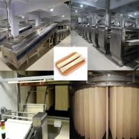 Macarronete grande da vara da escala que faz a máquina 3.4T/H a fatura seca eficiente alta do macarronete