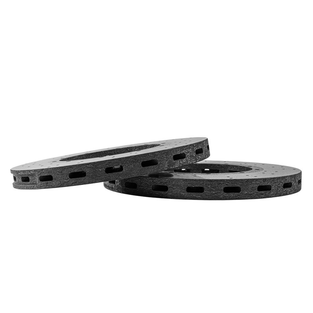 For Car Carbon Ceramic Brake Disc Using Original Caliper Upgrade Front Carbon Rotor For Nissan GTR R35 BMW M2 3 4