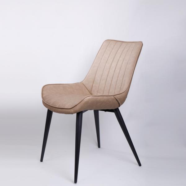 Luxury Restaurant Fabric Modern Dining Chairs , Velvet Dining Room Chairs Colourful