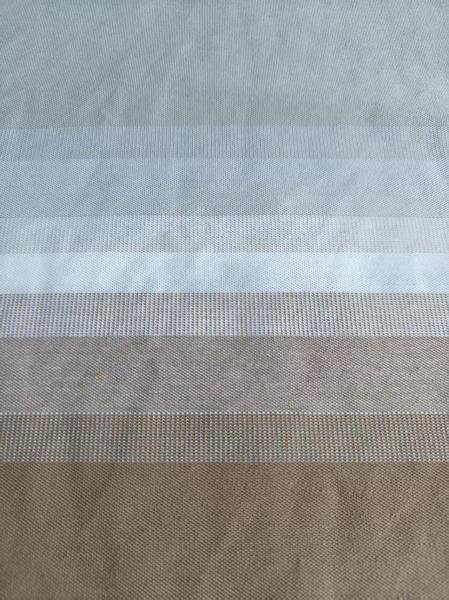 Breathable Striped Knit Fabric 95 Cotton 5 Spandex for T-Shirts