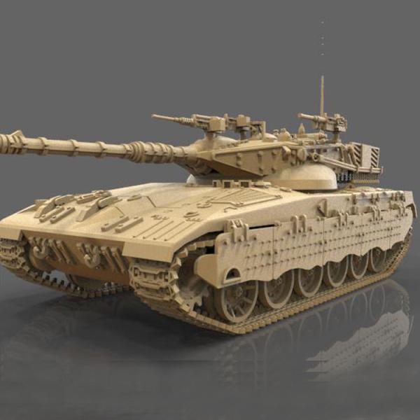CNC Machined Plastic 3D Printing Service For Tank Model OEM Polyjet