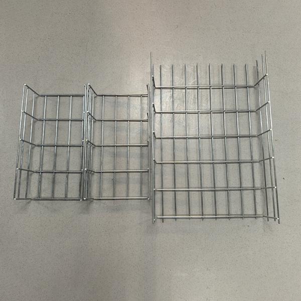Galvanized Steel Network Cable Tray Adjustable Support Brackets Wall Mounted