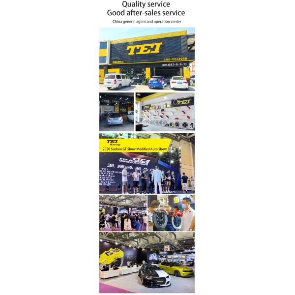 Крумциркуль 4 поршеней с 330*28 диском Tei участвуя в гонке набор тормоза на 2019 год оправа Honda Civic автомобиля 17 дюймов