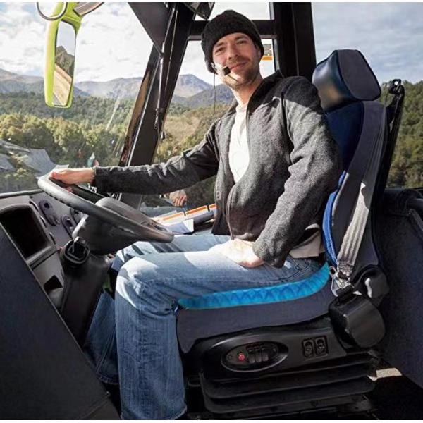 Pressure Sore Relief Car Seat Support Cushion , Customized Soft Gel Cushion