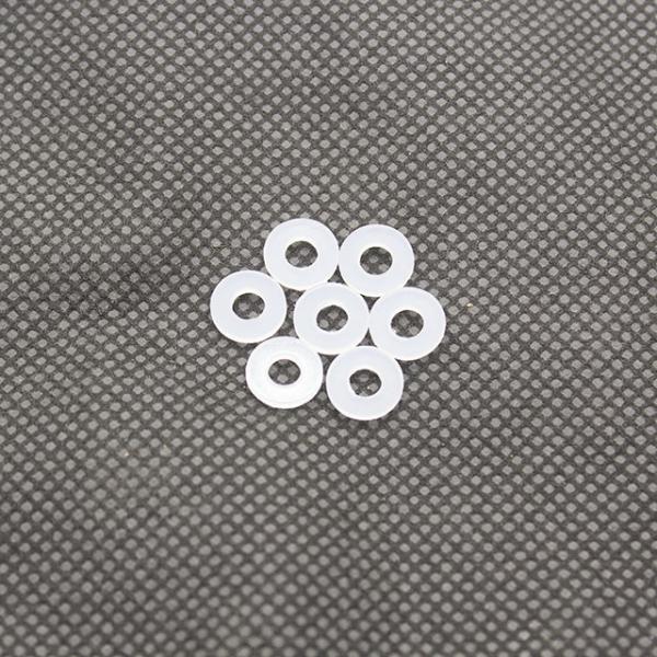Customized CNC Nylon Parts White Nylon Washers Multi Purpose