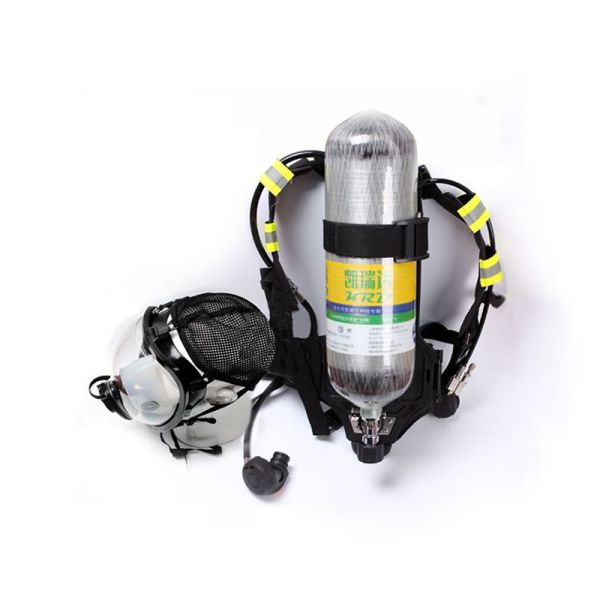 RHZK6.8/B Positive Pressure Fire Air Breathing Apparatus 6.8L Carbon Fiber SCBA Fire Rescue Respirator