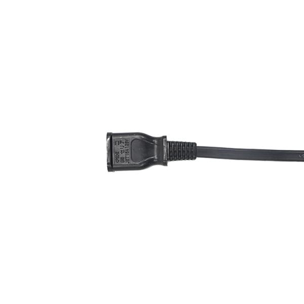 Consumer Electronics Japan PSE Certification 2 Pin 2 Prong Electrical PC Power Cord Cable with PVC Jacket Material