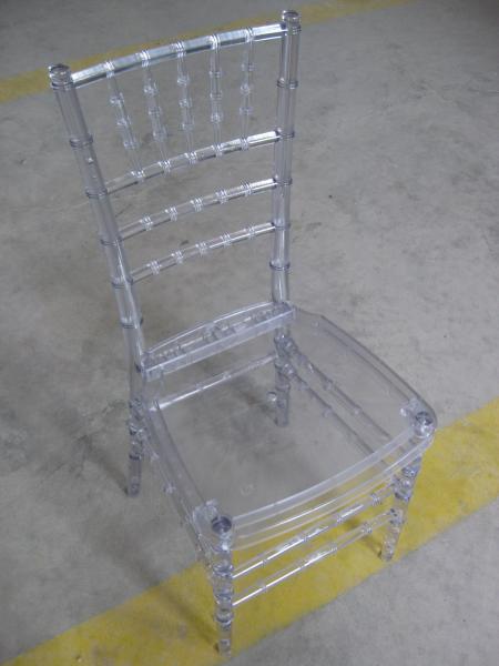 White Resin Chiavari Chair hot sale Romania and Russia