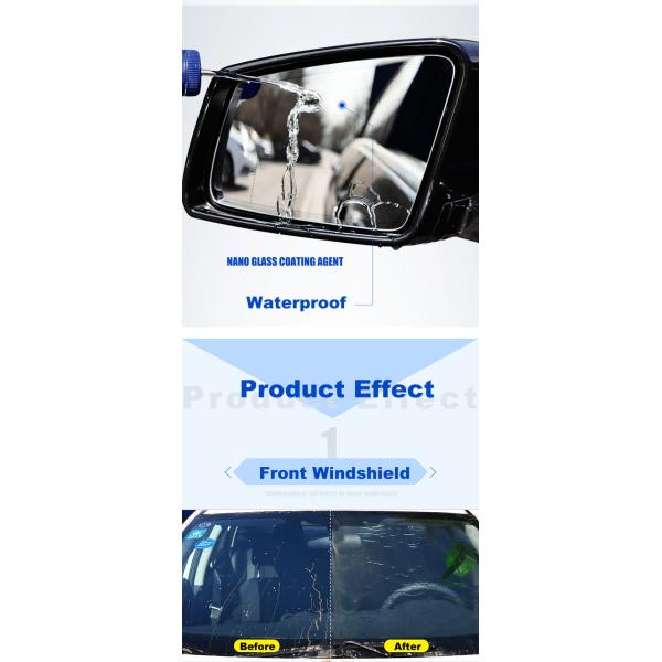 Spray repelente al agua para coche en aerosol de 500 ml para protección del parabrisas