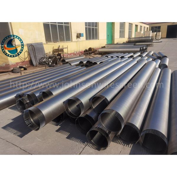 Stainless Steel Rod Based Continuous Slot Wedge Wire Screen Filter