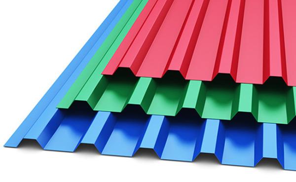 0.4 - 10mm Thick Color Coated Aluminum Corrugated Metal Roofing Sheets