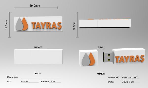 Make Design By Free PVC USB Shape Follow Customer Design Make Very Fast