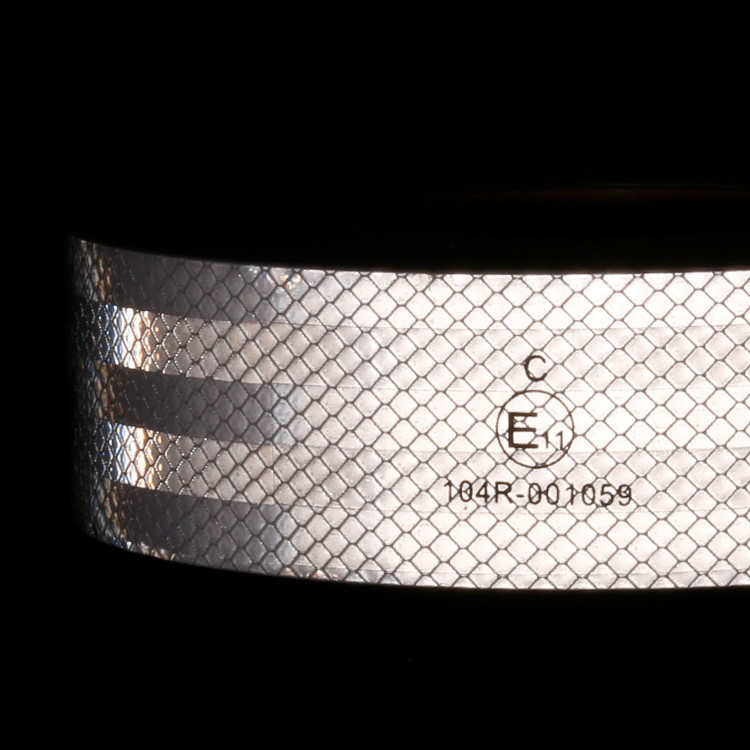 PET микропризматическая белая прозрачная лента рефлекторная лента для транспортных средств сертифицированная ECE