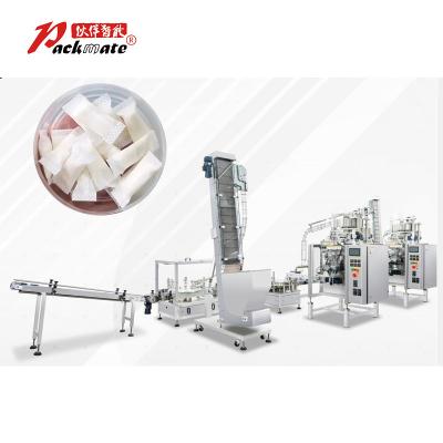 Fully Automatic 4-Lane Snus Packing Machine with 7 Inch Touch Screen and Measuring Cup Backflow Metering