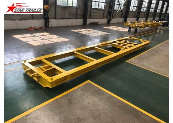 Bulk Cargo Transport Roro Mafi Trailer Port Trailer Axles With Customized Logo
