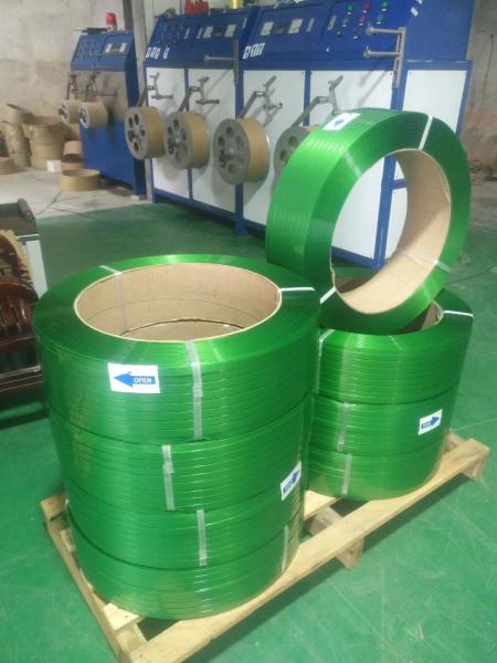 Linha de produção de tiras de plástico de extrusão de PET 9 mm single screw