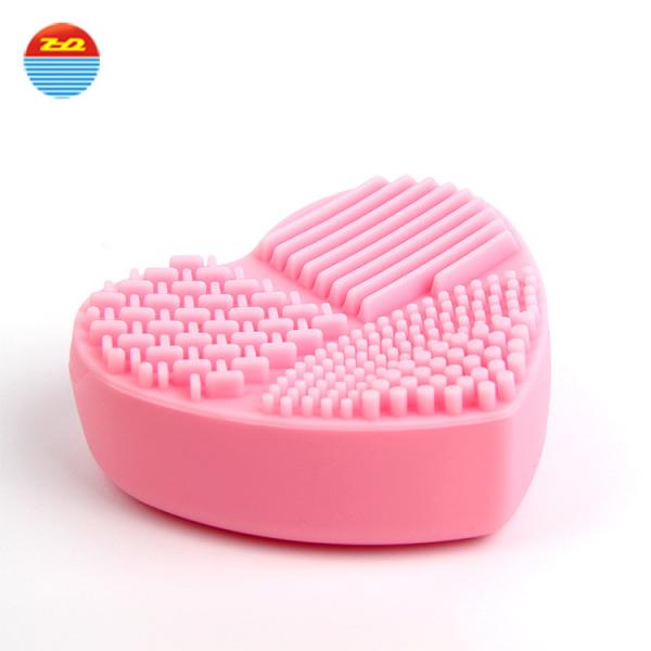 Easily Rinses Clean Silicone Skin Brush Healthy Silicon Sponge Eco - Friendly Material