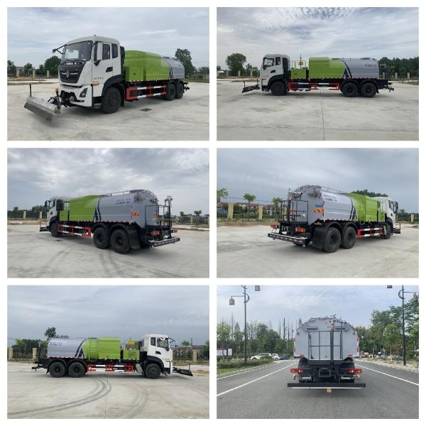 Тяжелая дорожная стиральная машина с объемом резервуара 20 м3 и массой груза 25000 кг